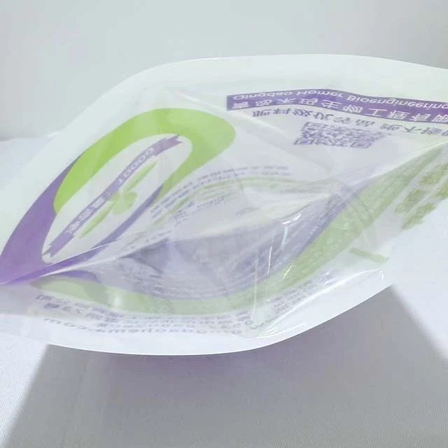 Customized Vertical Fertilizer Packaging Bags And Heat-sealed Packaging Bags With Transparent Bottoms